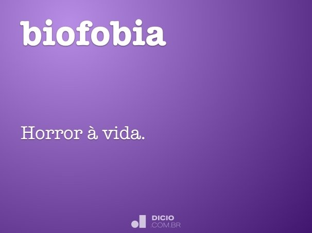 biofobia