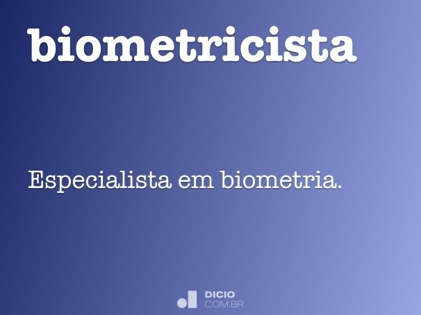 biometricista