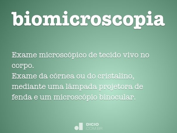 biomicroscopia