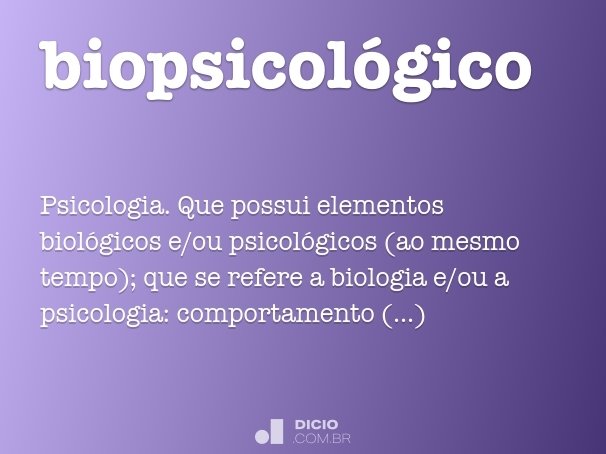 biopsicológico
