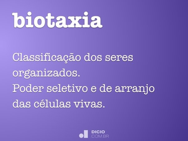 biotaxia