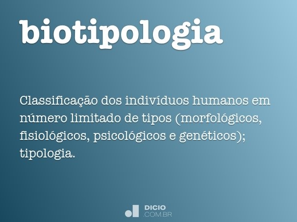 biotipologia