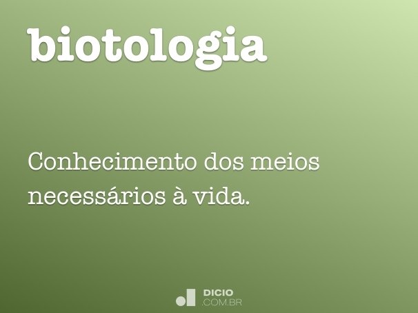 biotologia
