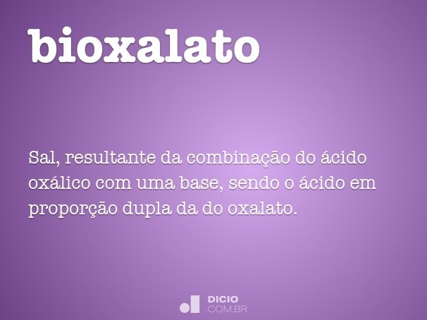 bioxalato