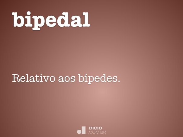 bipedal