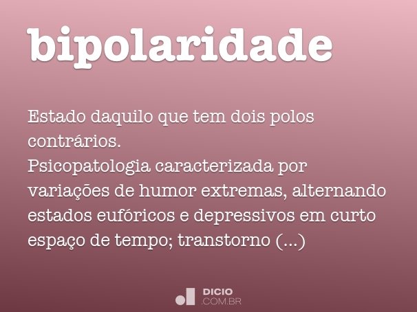 bipolaridade