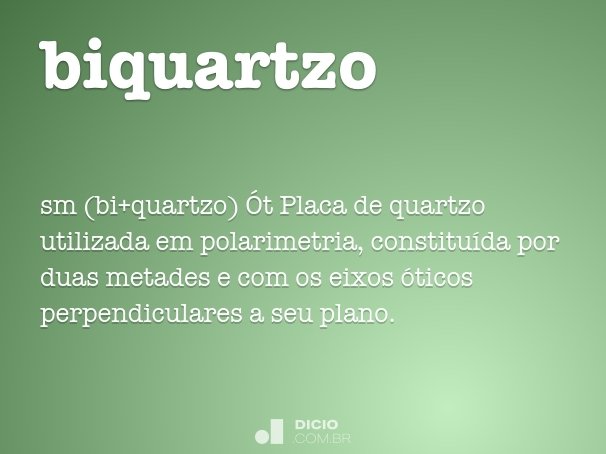 biquartzo