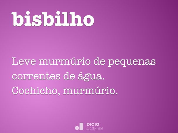 bisbilho