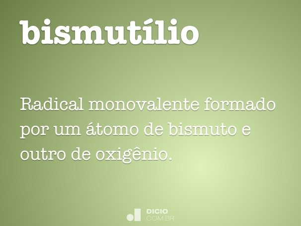 bismutílio