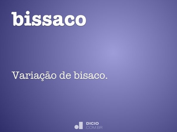 bissaco