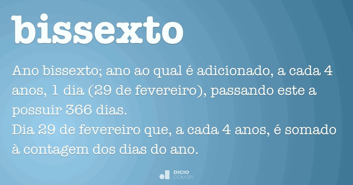 Ano Bisexto