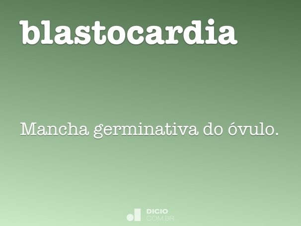 blastocardia