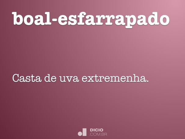 boal-esfarrapado