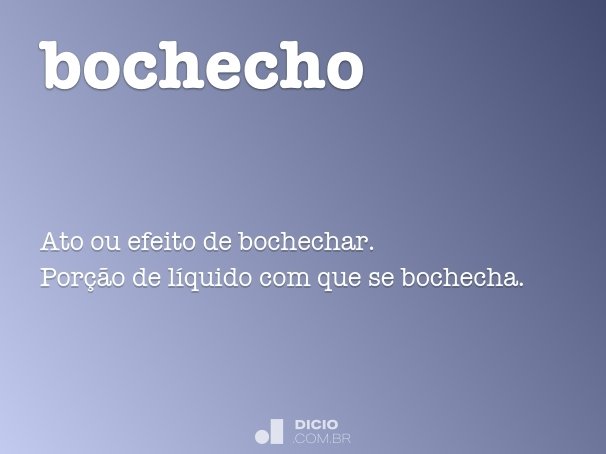bochecho
