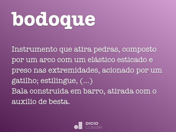 bodoque