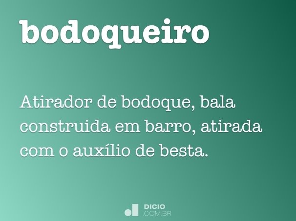 bodoqueiro