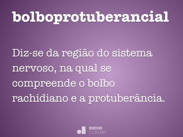 bolboprotuberancial