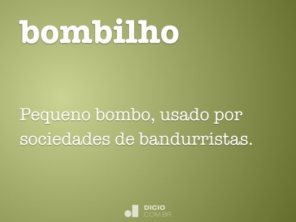 bombilho