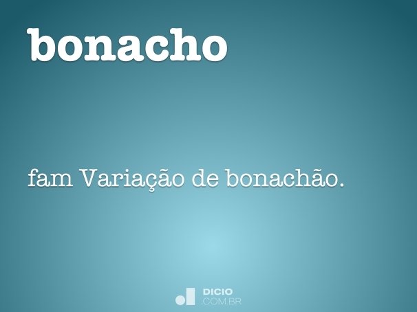 bonacho