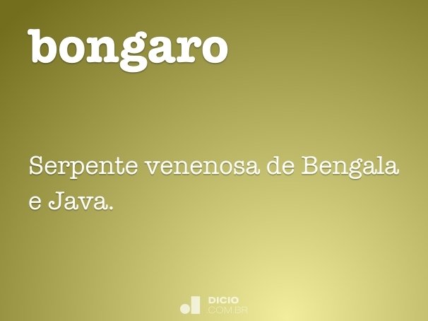 bongaro