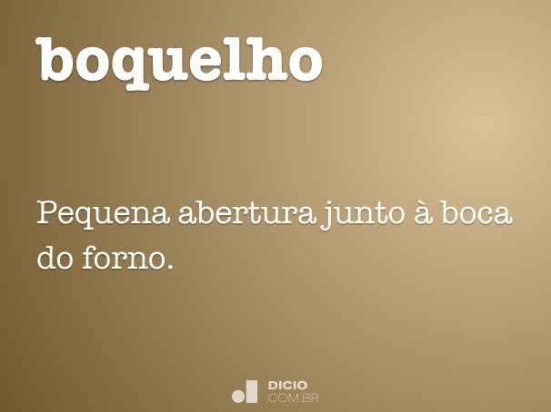 boquelho