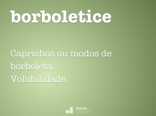 borboletice