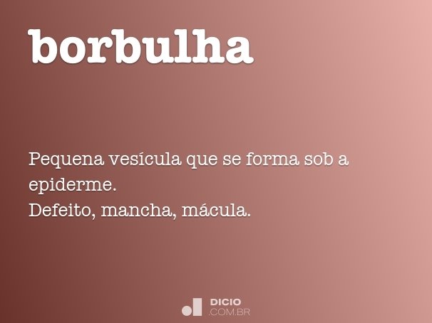 borbulha