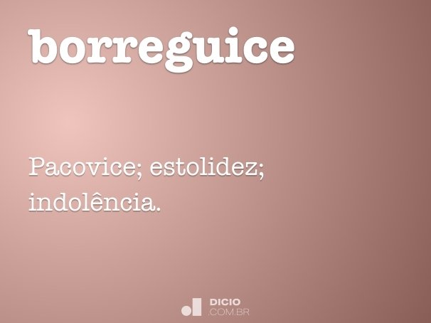 borreguice