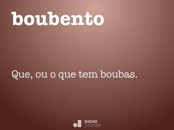 Boucelo - Dicio, Dicionário Online de Português