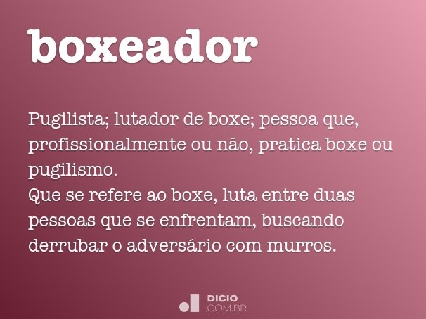 boxeador