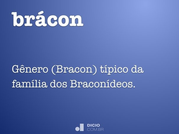 brácon