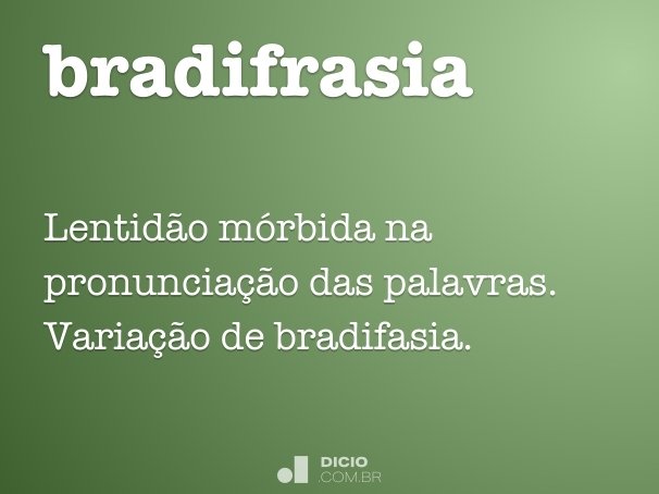 bradifrasia