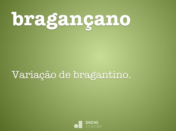 bragançano