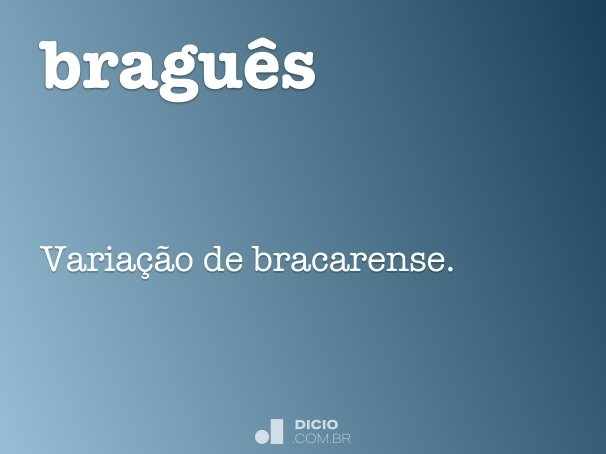 braguês