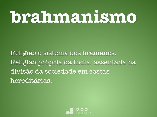 brahmanismo