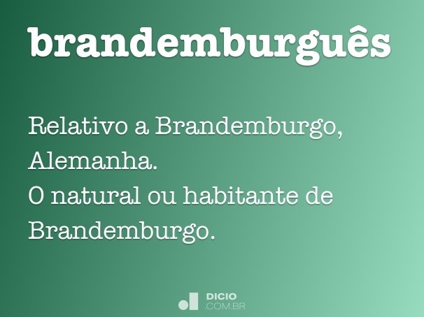 brandemburguês