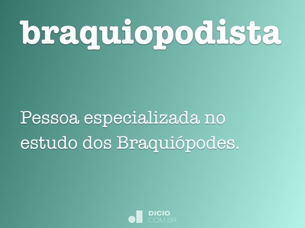 braquiopodista