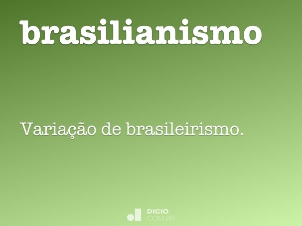 brasilianismo