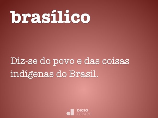 brasílico