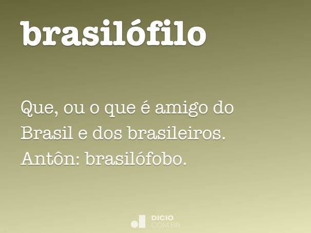 brasilófilo