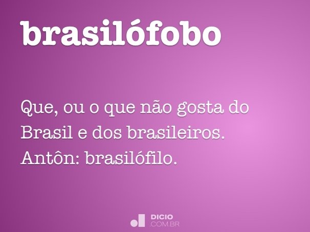 brasilófobo