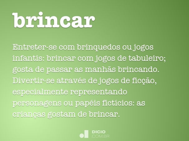 brincar