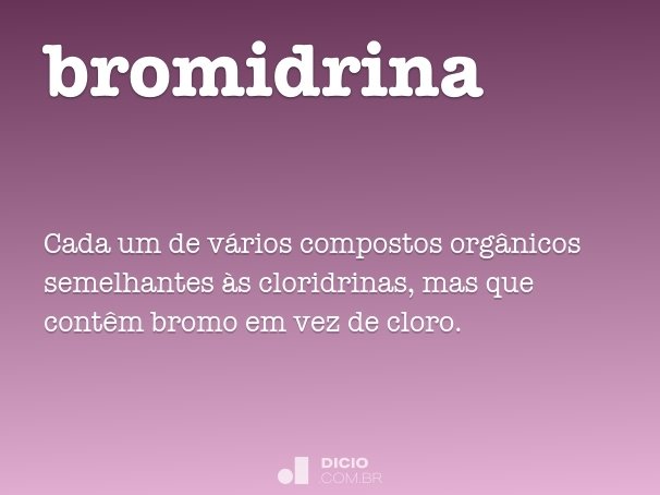 bromidrina