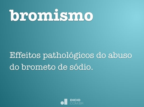 bromismo