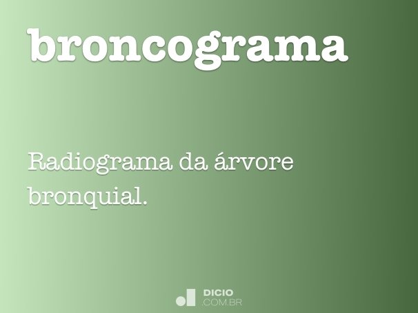 broncograma