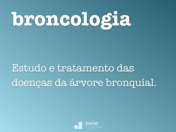 broncologia