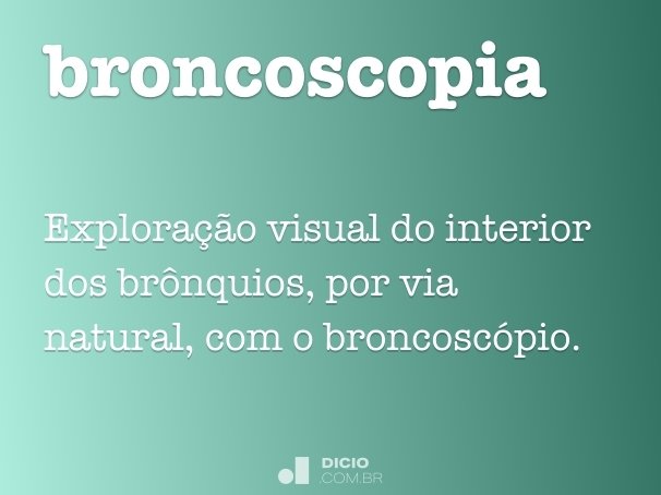 broncoscopia
