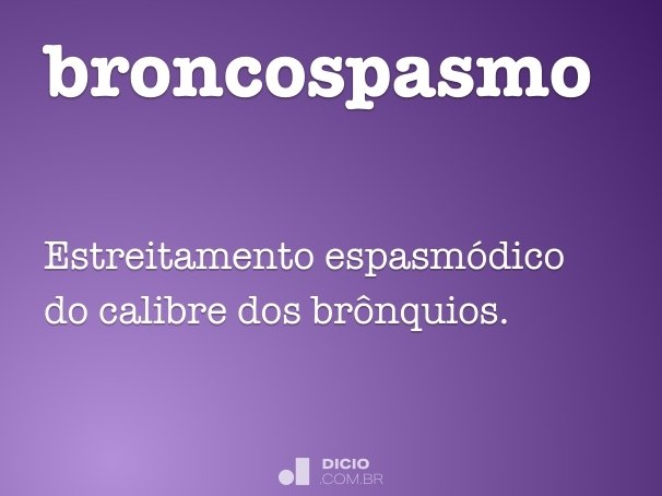 broncospasmo