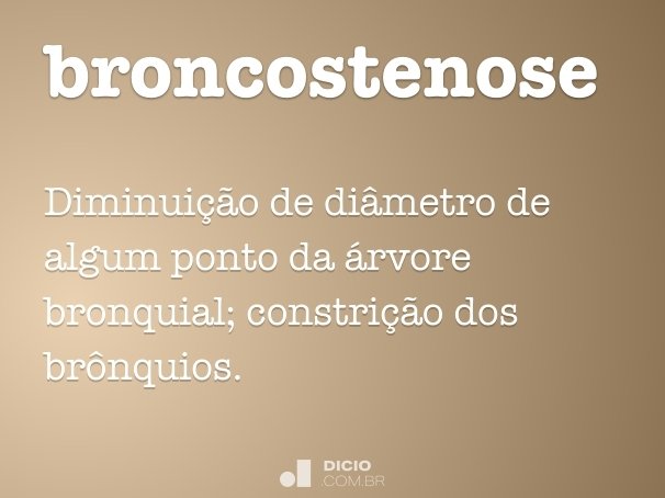 broncostenose