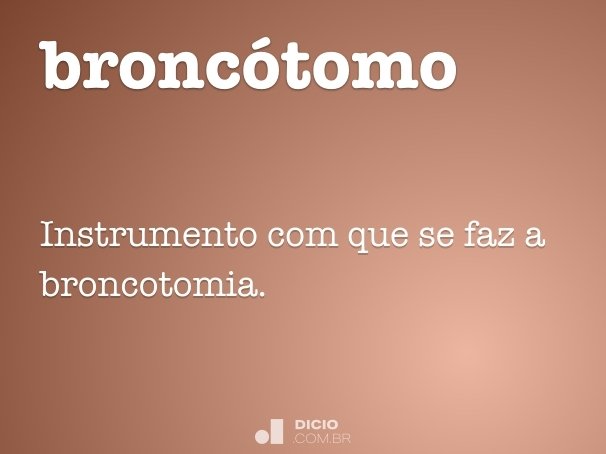 broncótomo